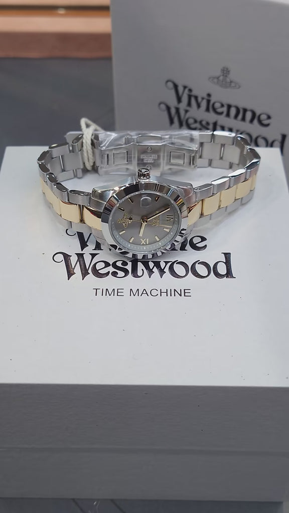 Vivienne Westwood Fenchurch 鋼帶手錶 VV292GYSG
