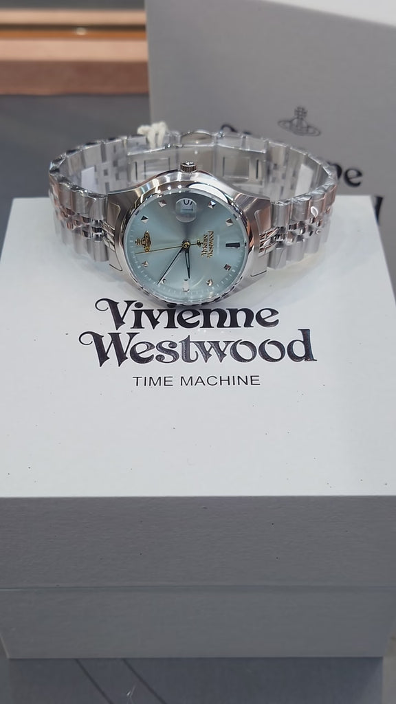 Vivienne Westwood 鋼帶手錶 37mm VV261LBLSL