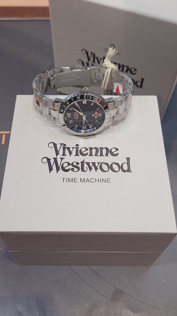 Vivienne Westwood Bloomsbury  鋼帶手錶 VV152NVSL