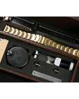TACS ATL 復古黑金雙鏡頭自動錶 Automatic Twin Lens Retro 2002BZ Gold Limited Exclusive Box Set 黑色皮帶 + 金色鋼帶