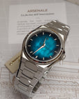 VENEZIANICO Arsenale 37 - 6121501C Green 貝殼面 一體式錶帶