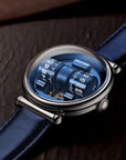 Vortichron Double Roller Automatic Watch - ROYAL BLUE
