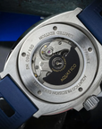 Aquatico Super Marine Titanium5 級鈦合金藍色珍珠貝母面機械錶